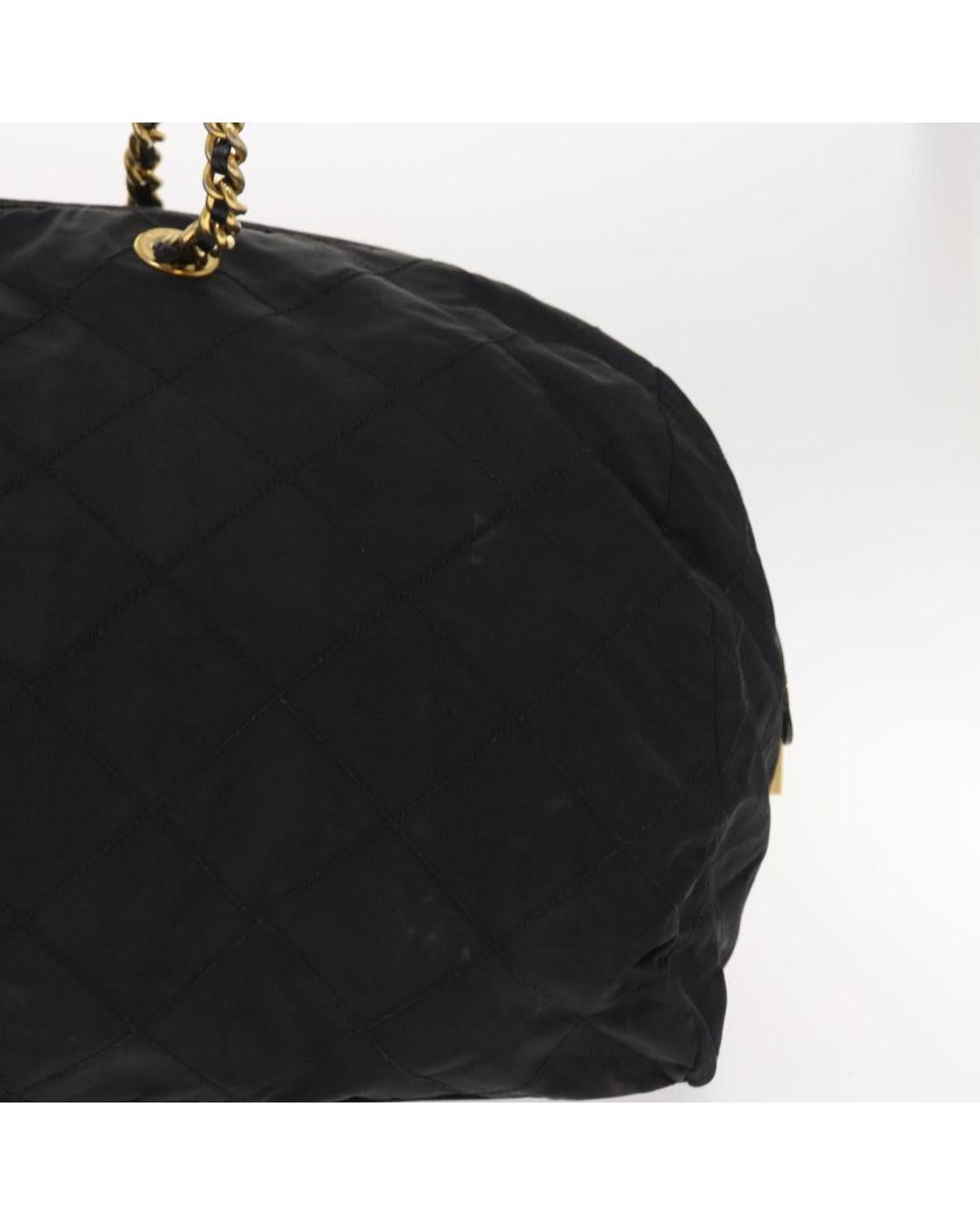 Black Nylon Prada Boston Bag