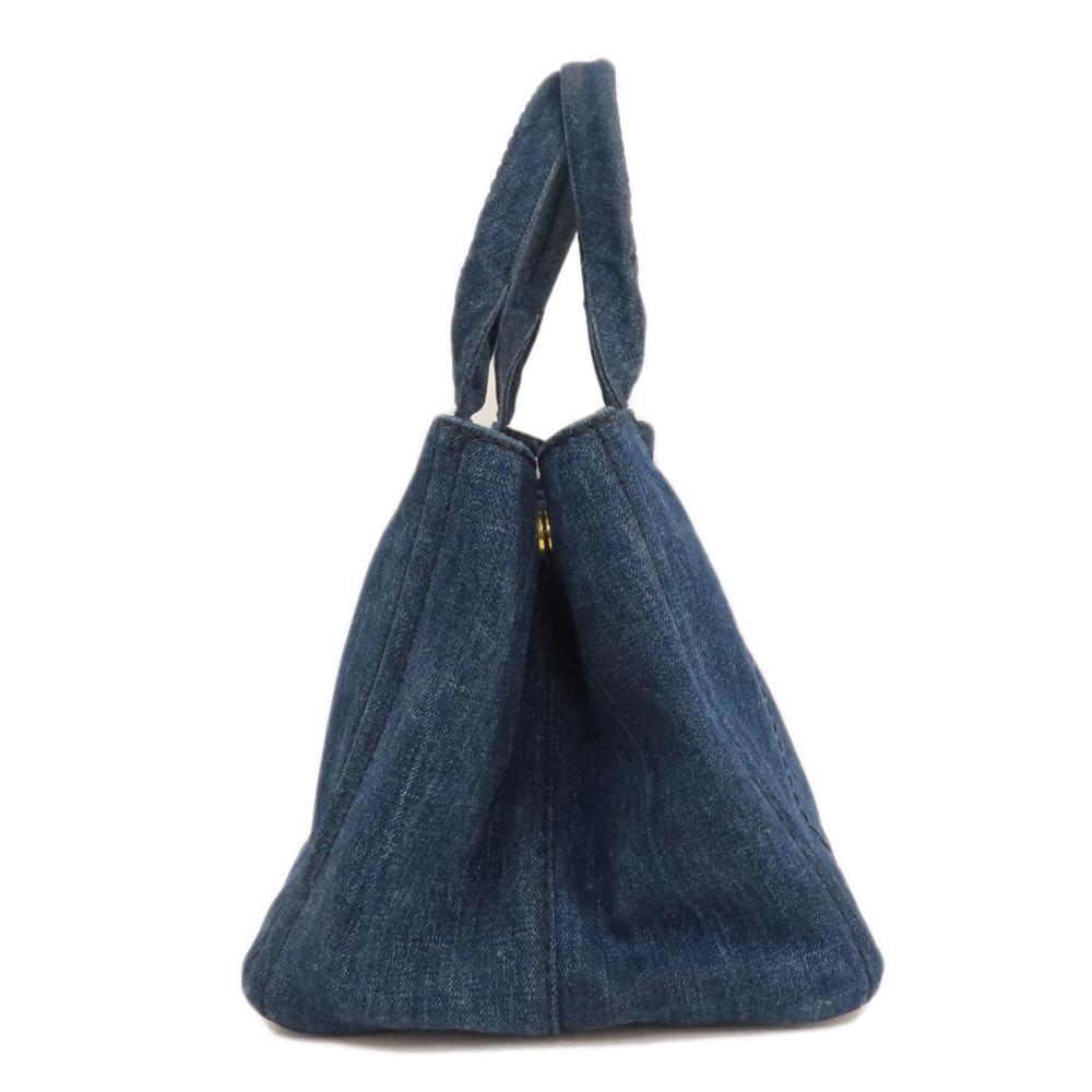 Blue Denim Prada Tote