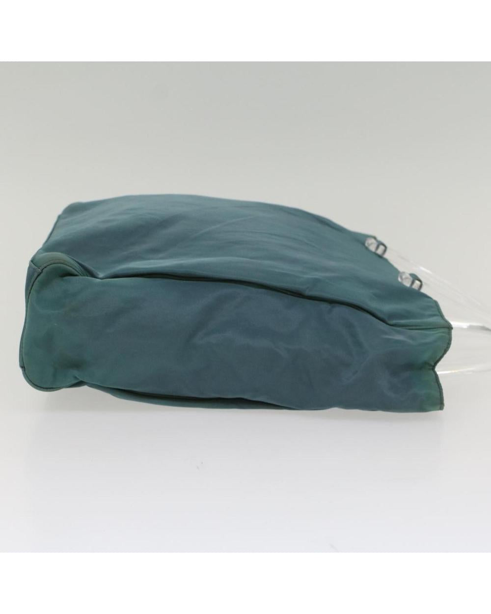 Blue Nylon Prada Handbag