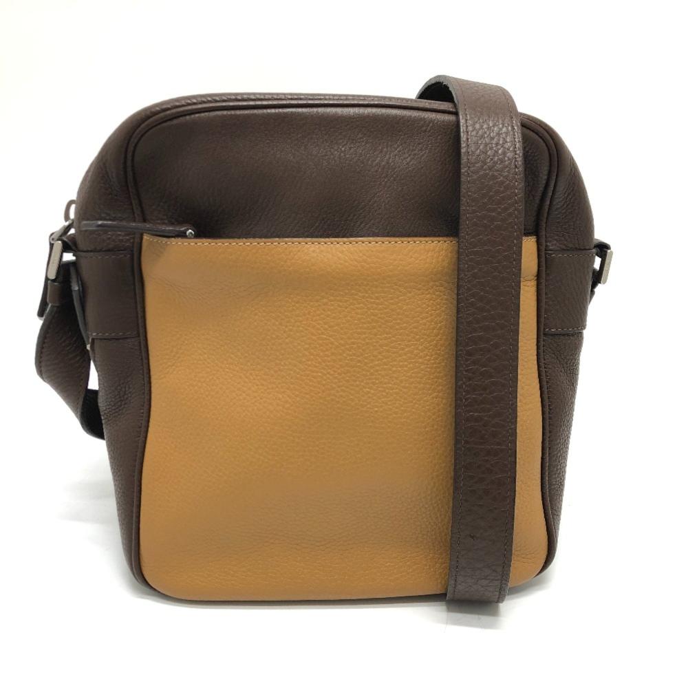 Brown Leather Prada Galleria Bag