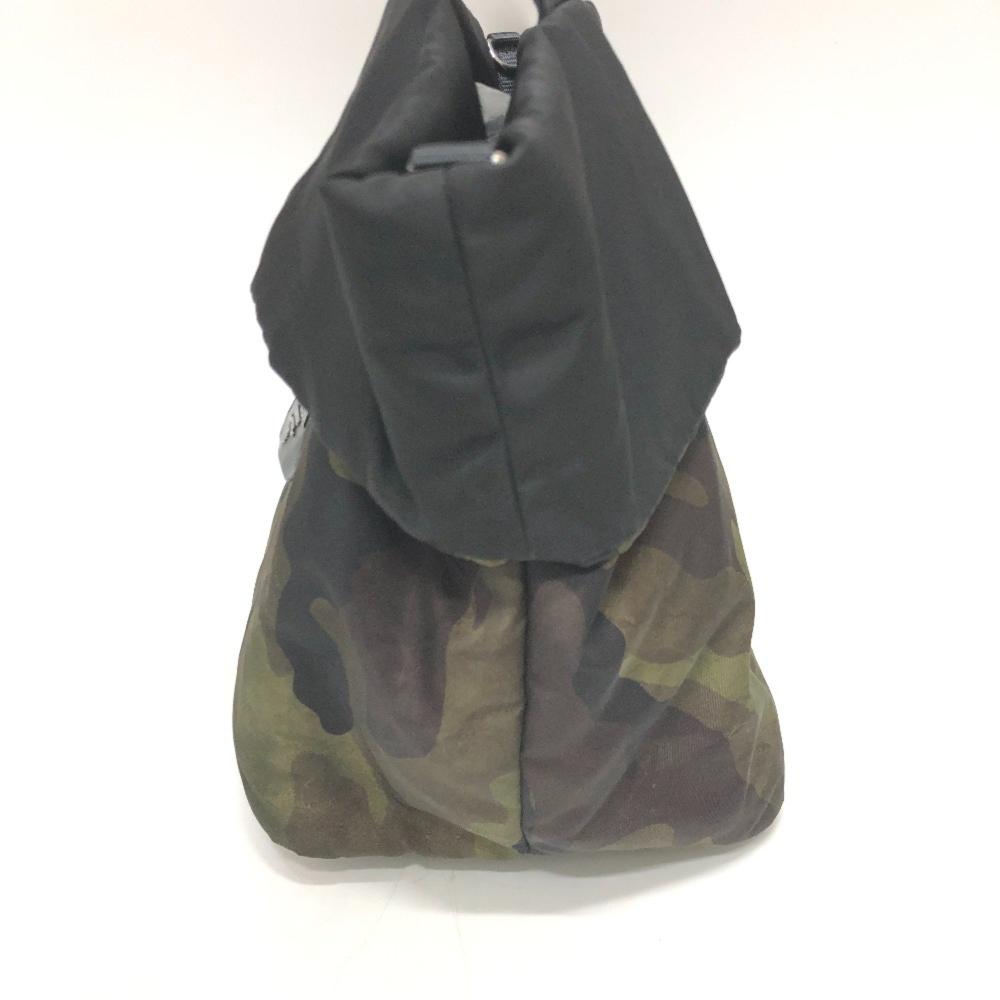 Green Fabric Prada Galleria Bag