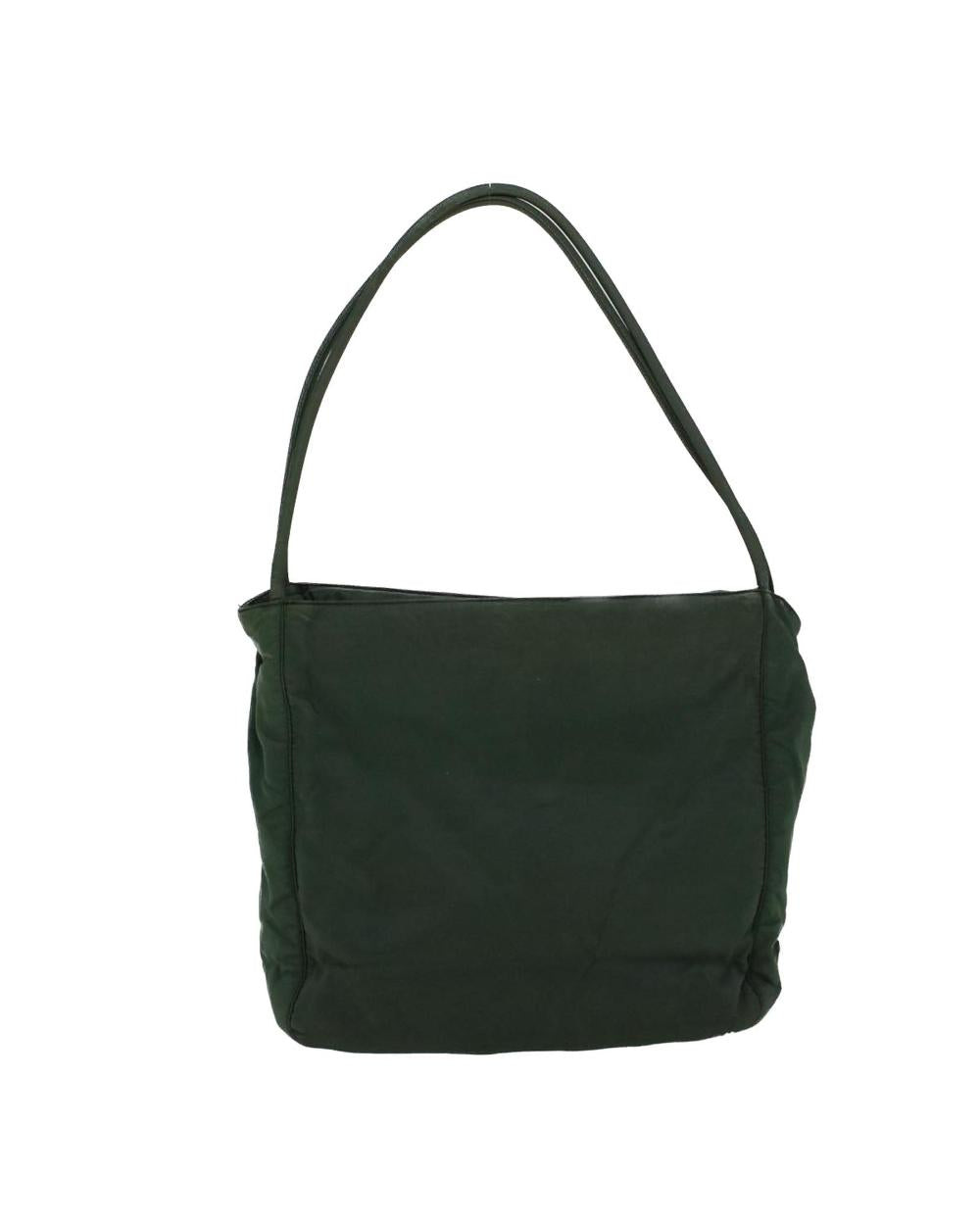 Green Nylon Prada Shoulder Bag