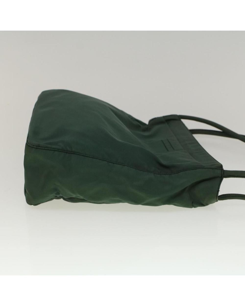 Green Nylon Prada Shoulder Bag