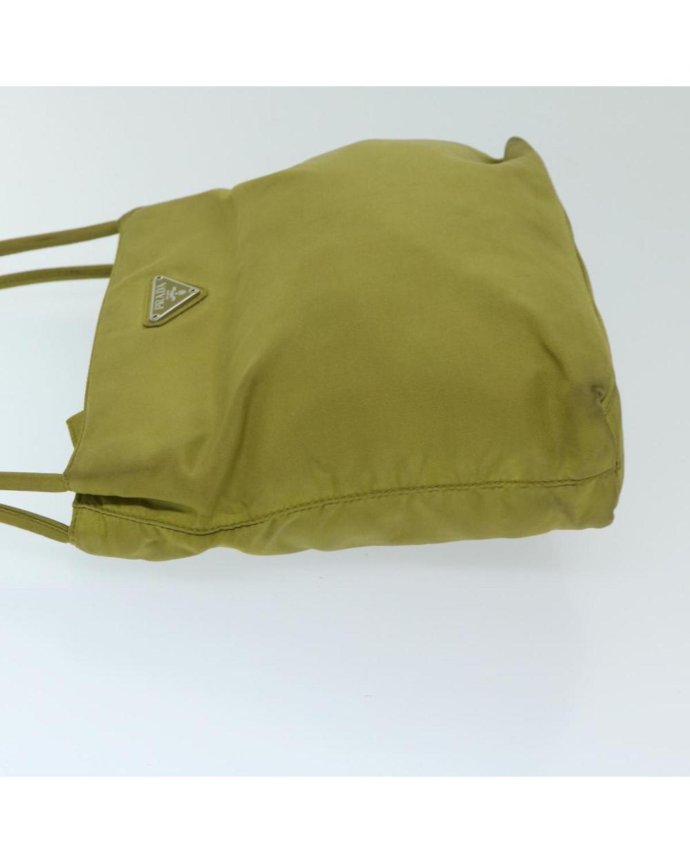 Green Nylon Prada Shoulder Bag
