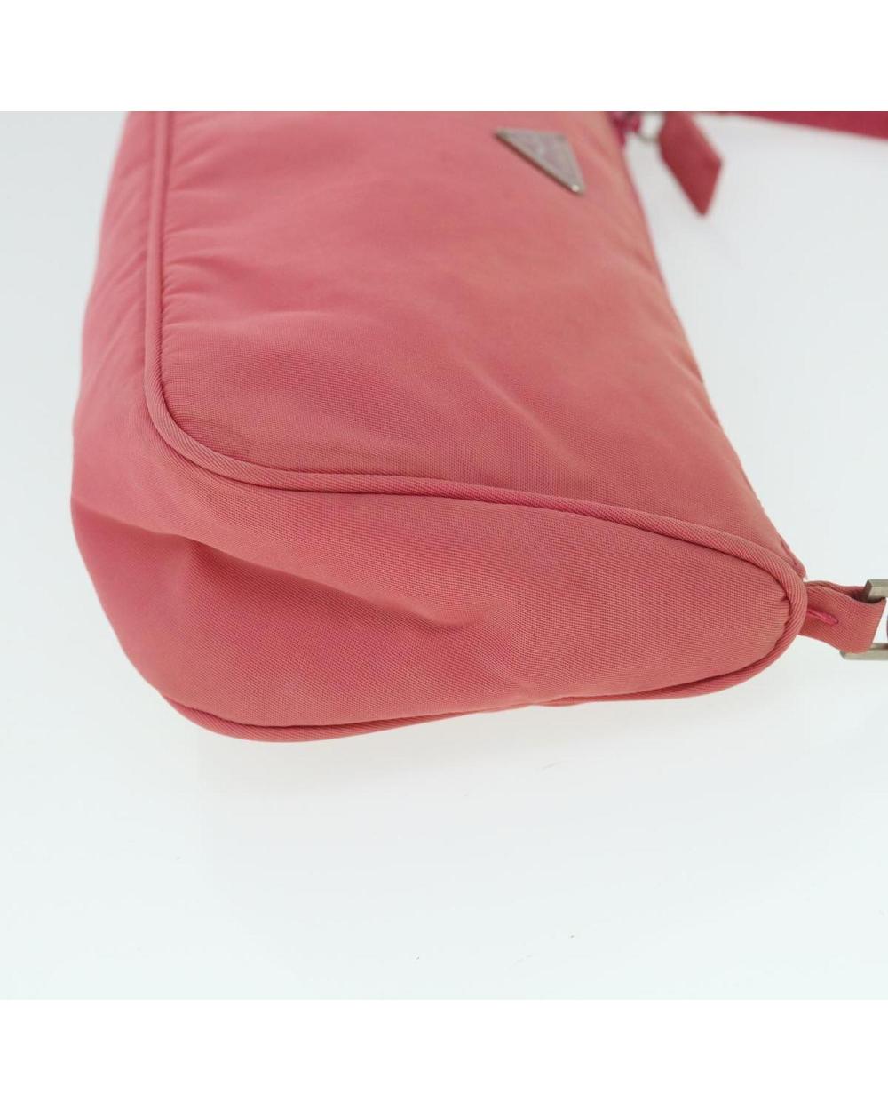 Pink Nylon Prada Pouch
