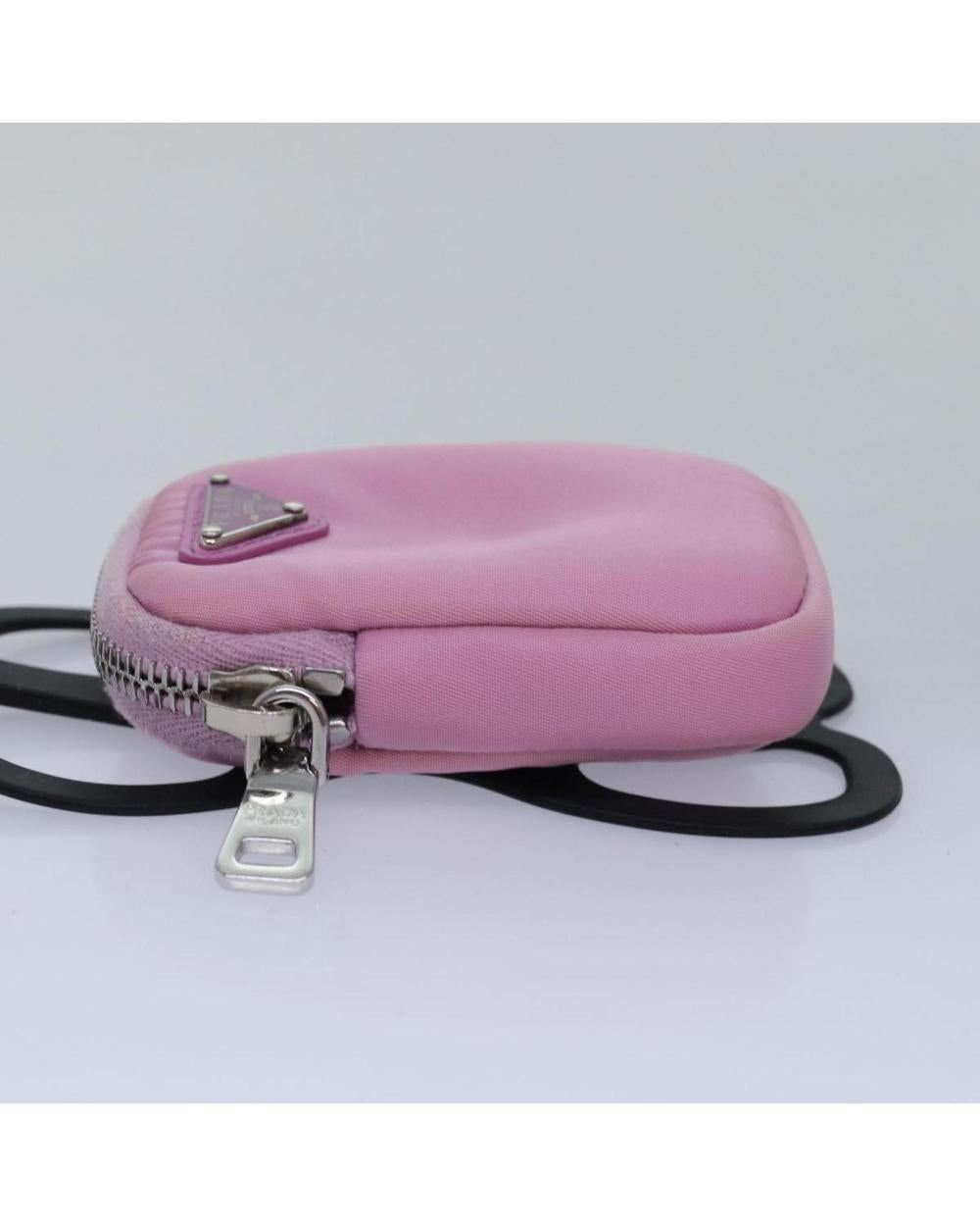 Pink Nylon Prada Pouch