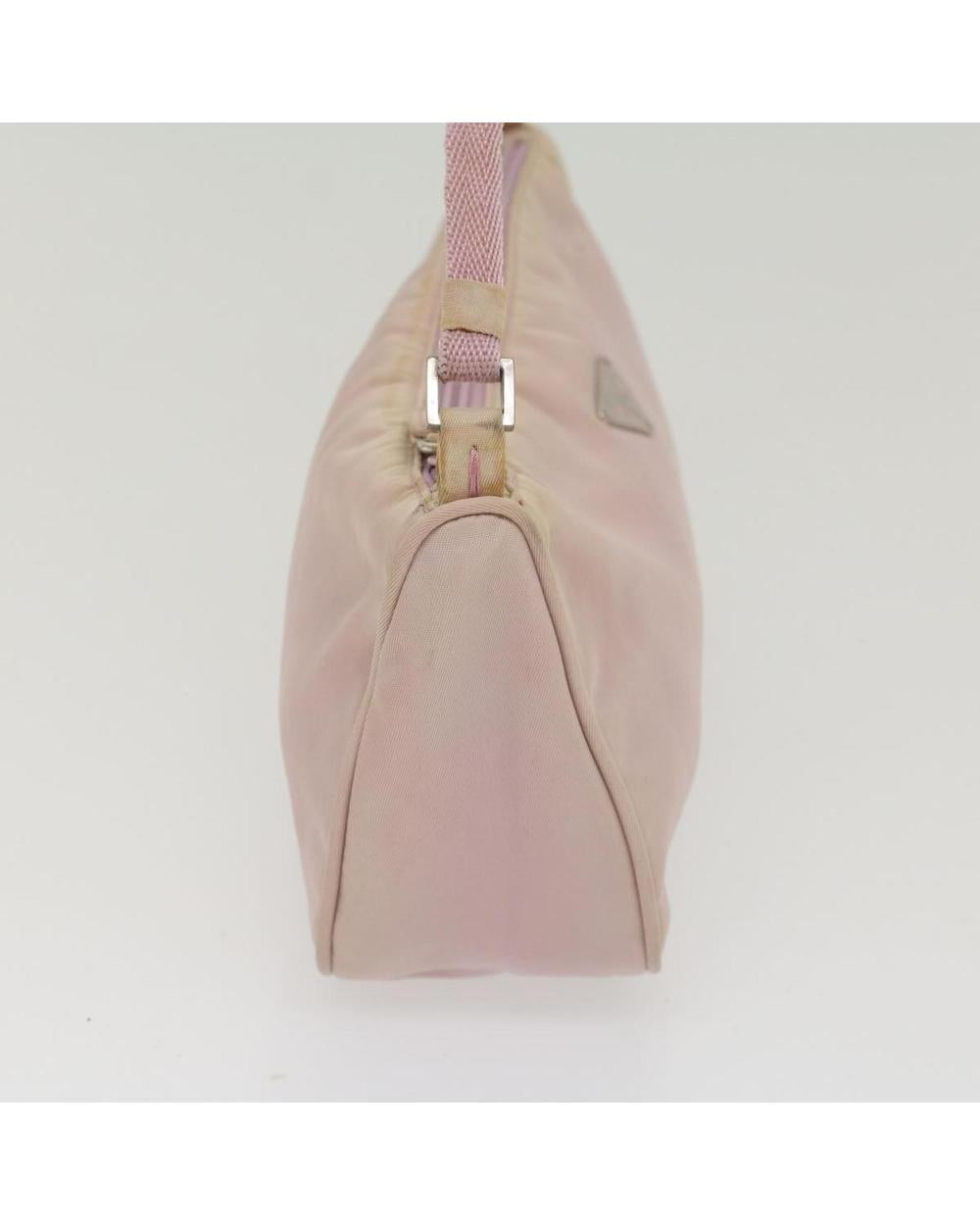 Pink Nylon Prada Pouch