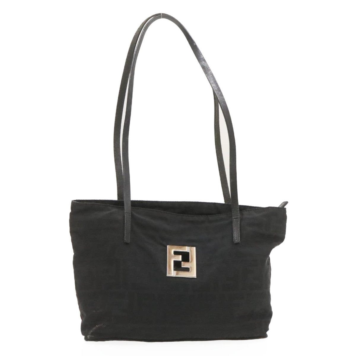 FENDI Zucca Canvas Tote Bag Black rd1651
