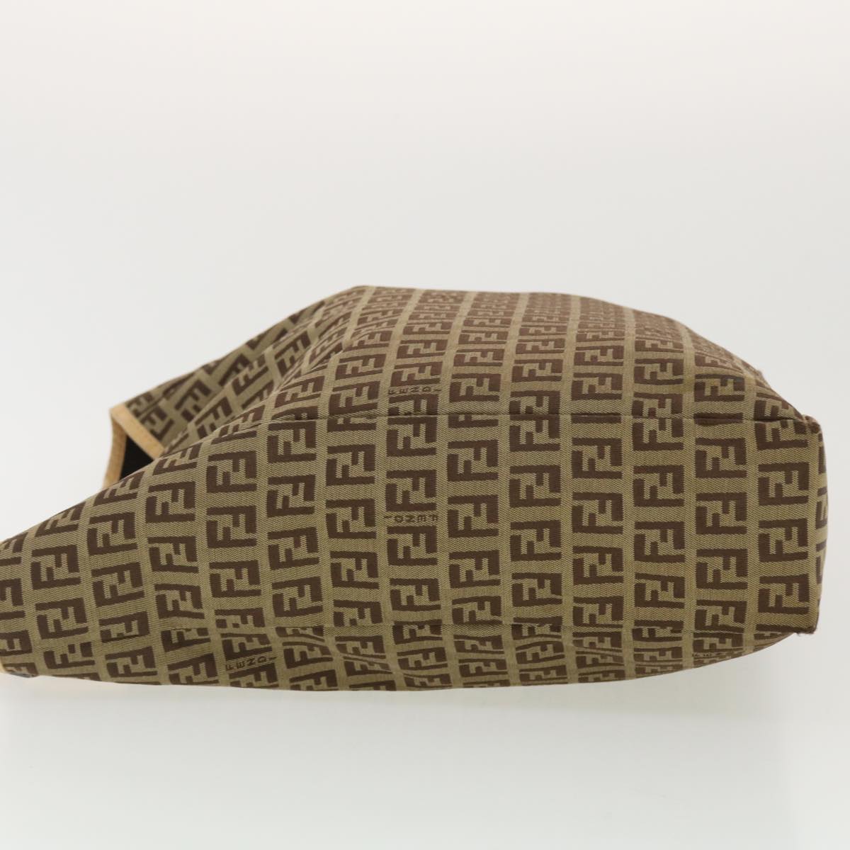 FENDI Zucchino Canvas Tote Bag Beige 3677/8BH006028 rd4733