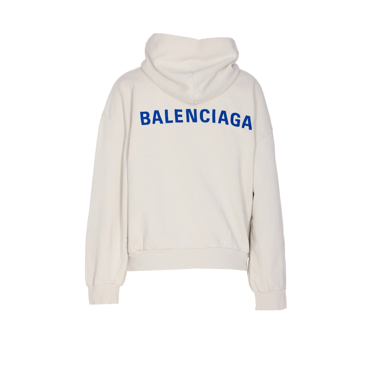 Balenciaga Women Regular Fit Zip Hoodie Balenciaga Back