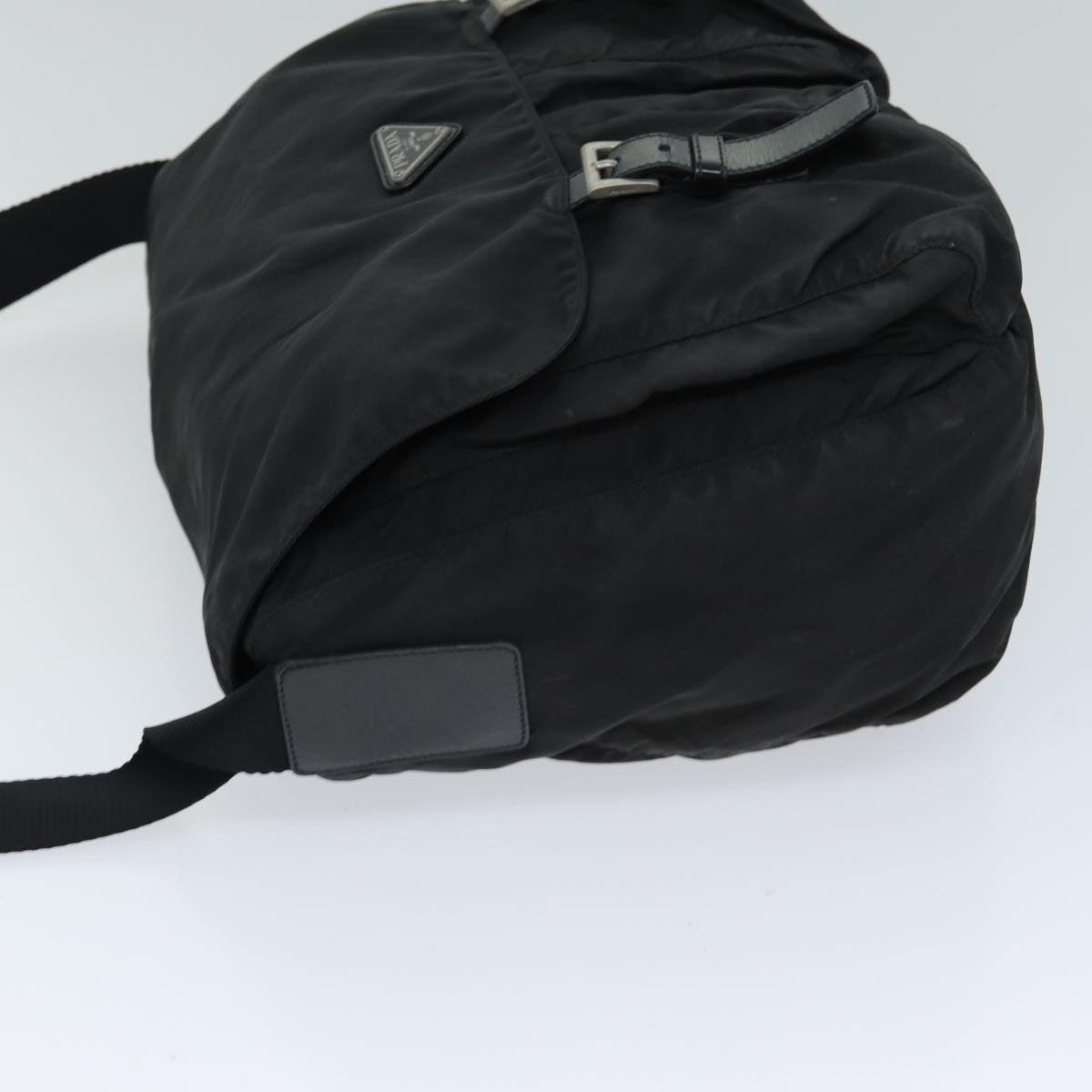 PRADA Shoulder Bag Nylon Black S1582