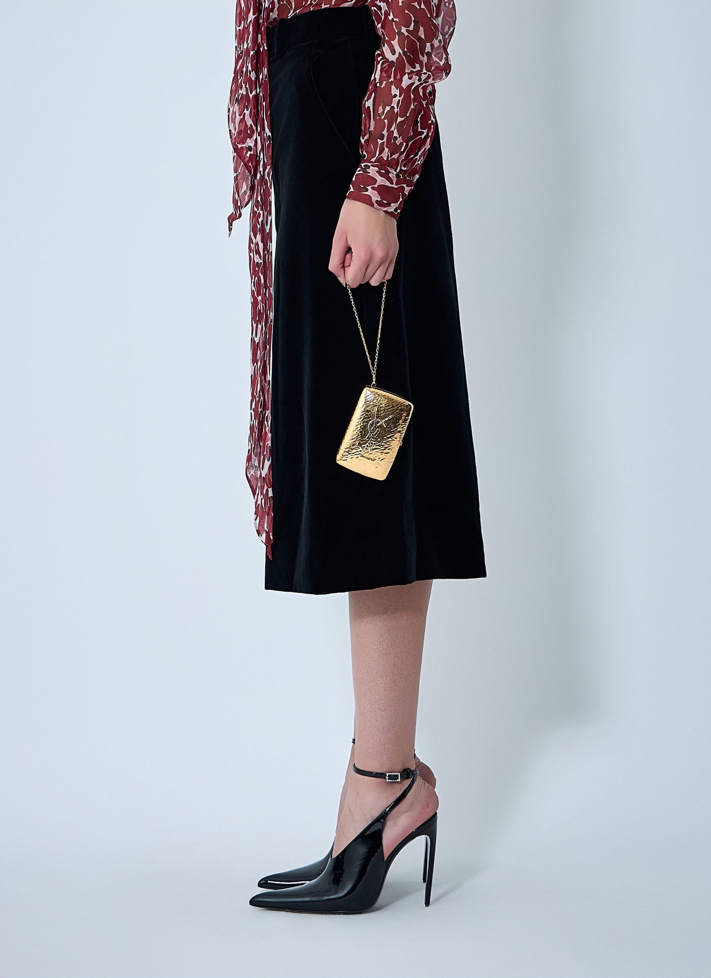 Saint Laurent Women Minaudière Clutch