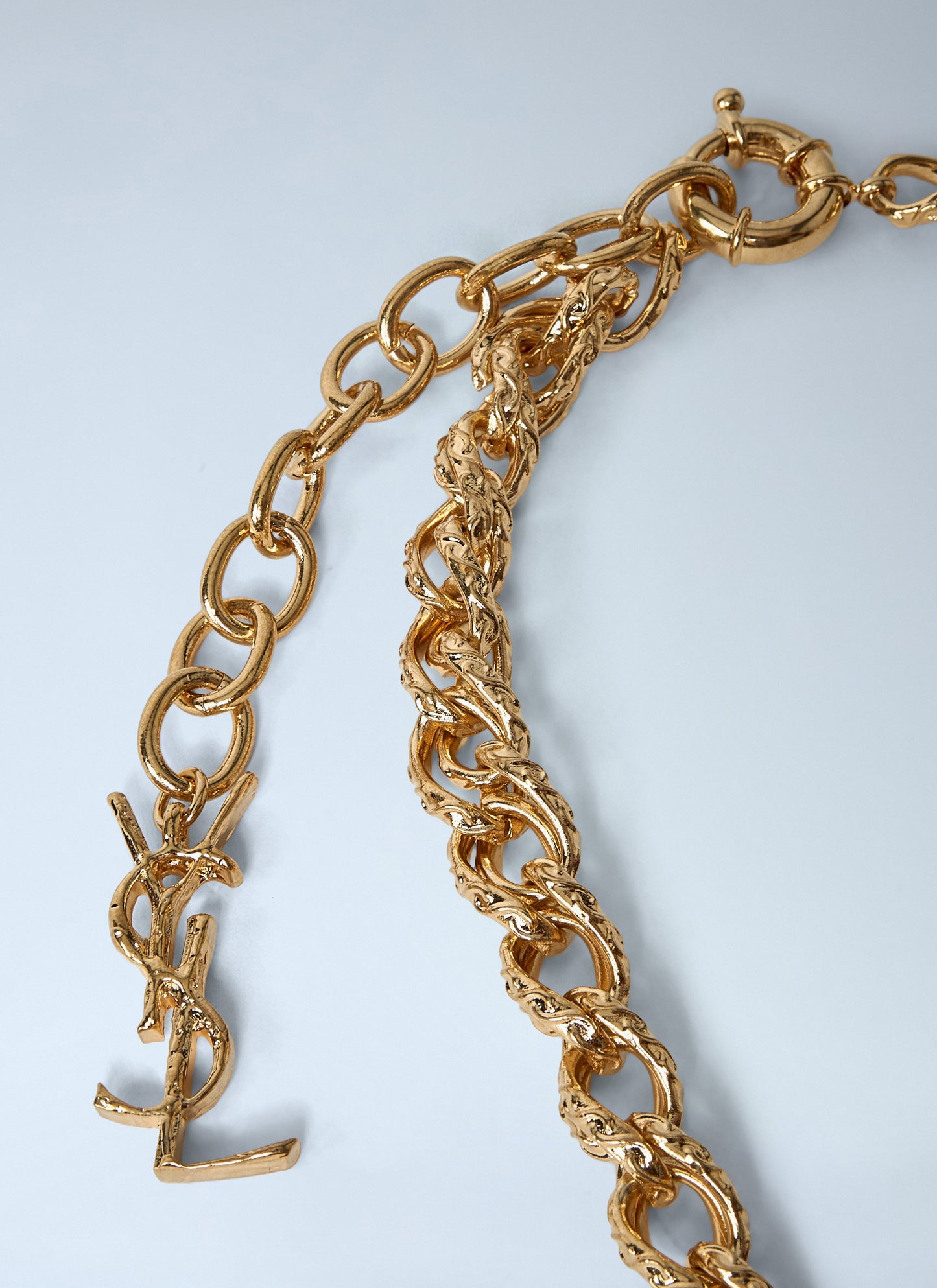 Saint Laurent Women Rope Chain Necklace