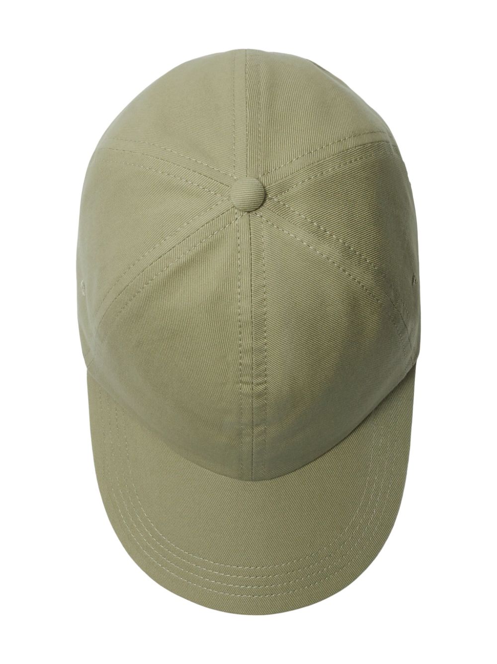 Burberry Men Ekd Logo Cotton Baseball Cap