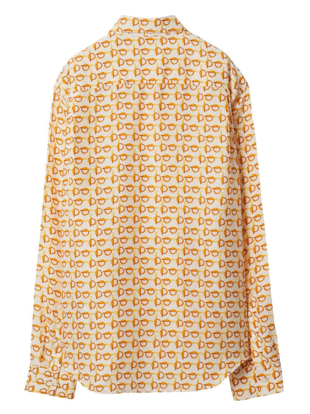 Burberry Women Printed Silk Shirt