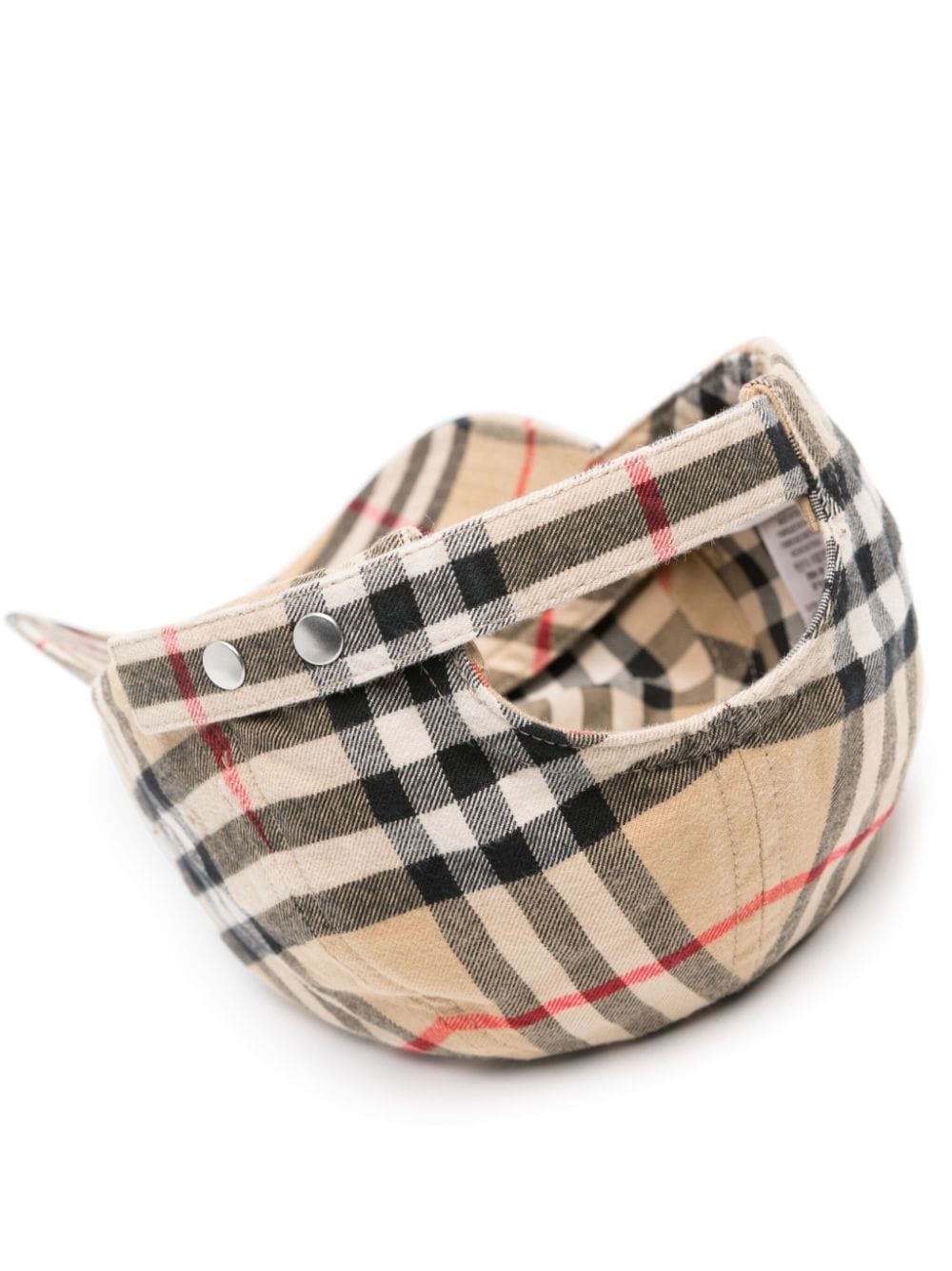 Burberry Women Check Motif Baseball Cap