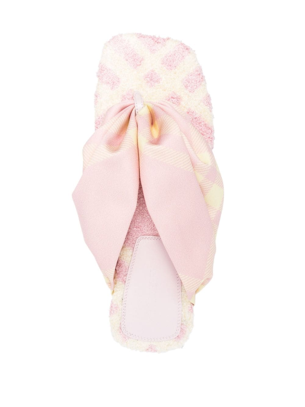 Burberry Women Check Thong Sandals