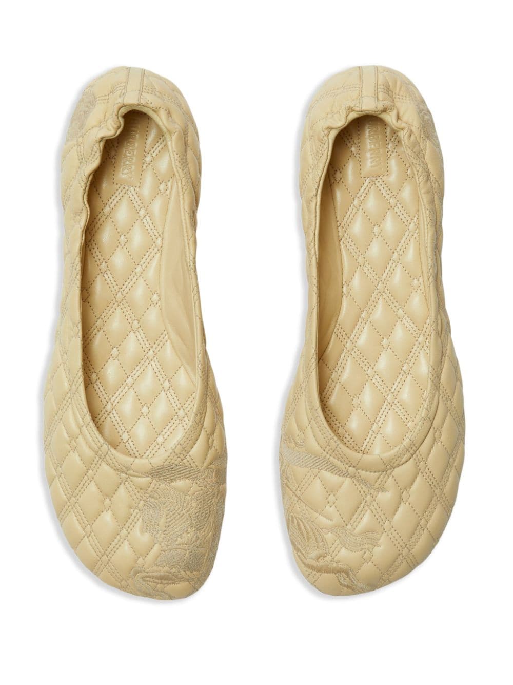 Burberry Women Leather Ballet Flats