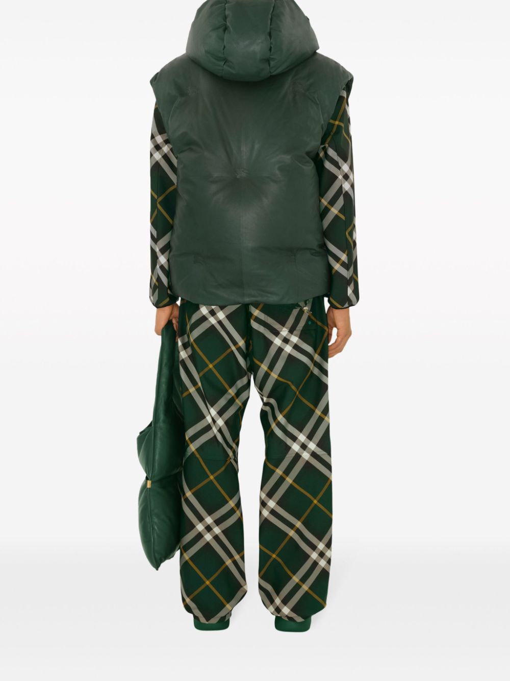 Burberry Men Check Trousers
