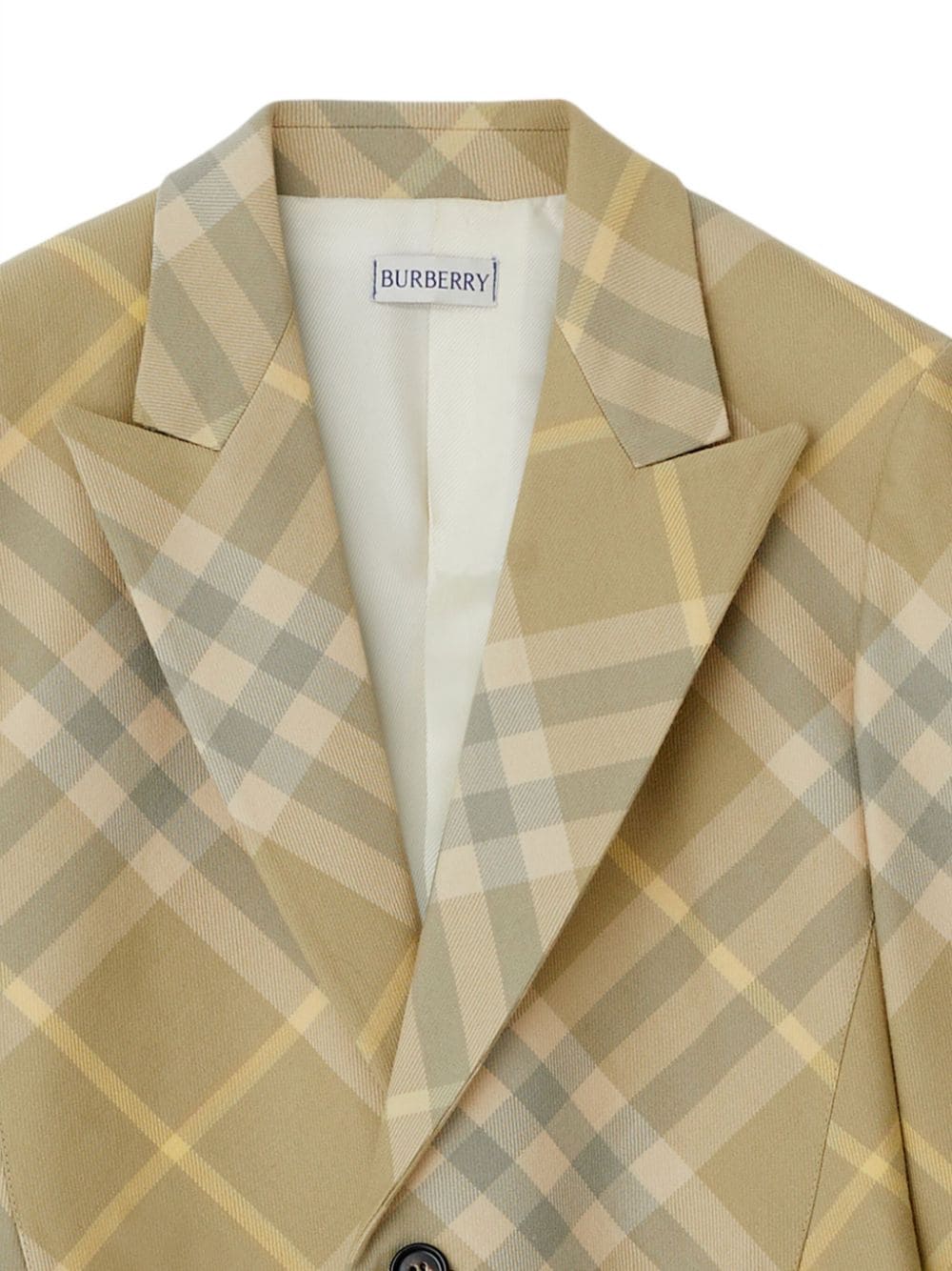 Burberry Women Wool Single-Breasted Blazer Jacket