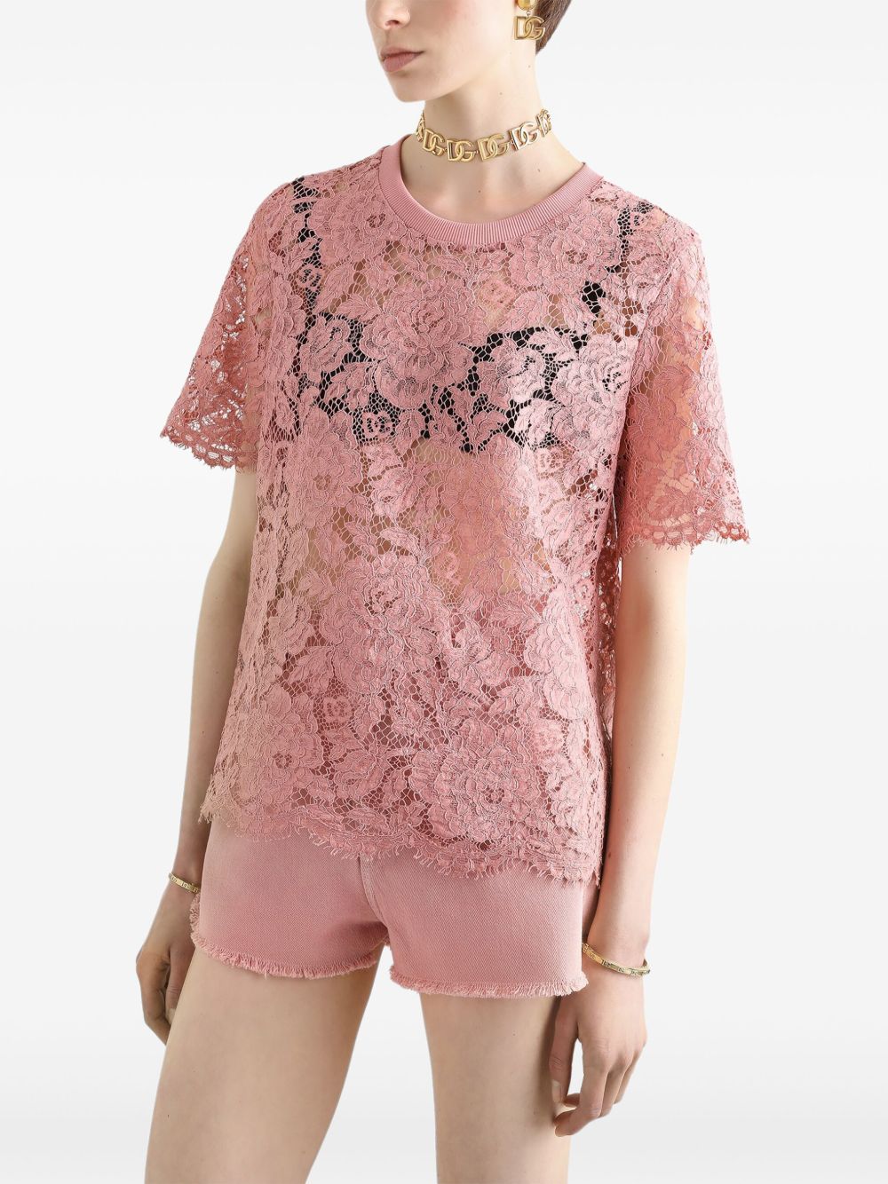 Dolce & Gabbana Women Lace Top
