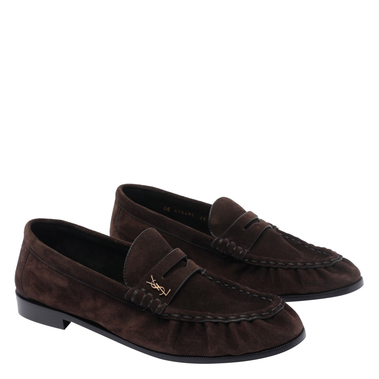 Saint Laurent Men Suede Soft Le Loafer Loafers