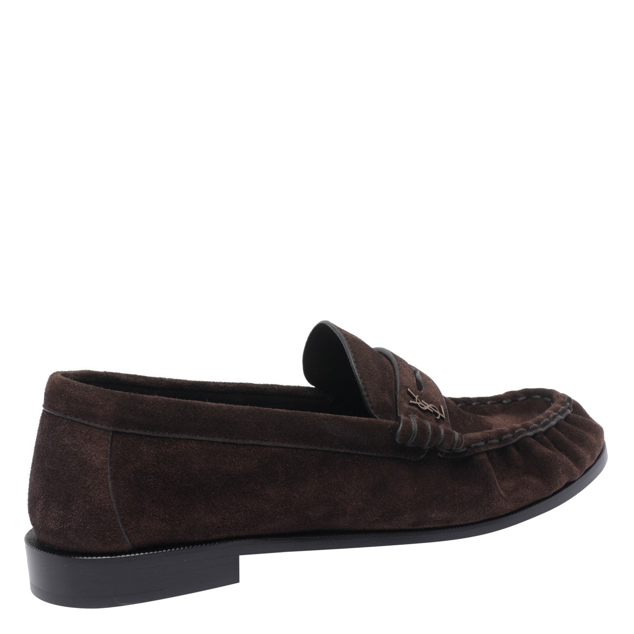 Saint Laurent Men Suede Soft Le Loafer Loafers
