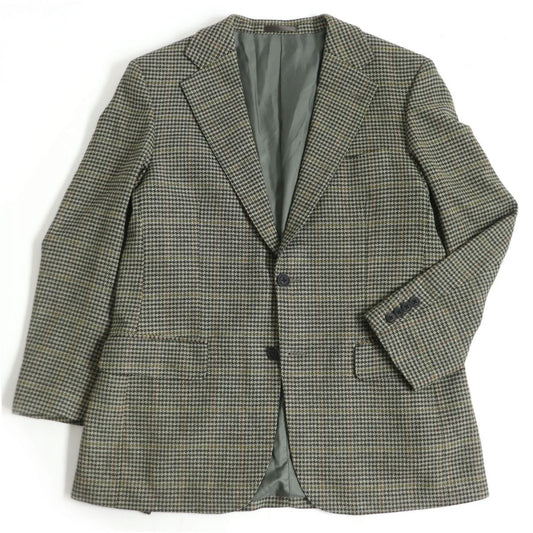 Burberry Cashmere Blend Tweed Jacket Beige