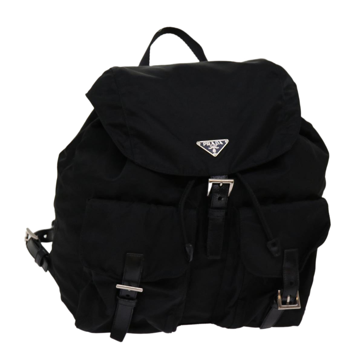 PRADA Backpack Nylon Black  tb1068