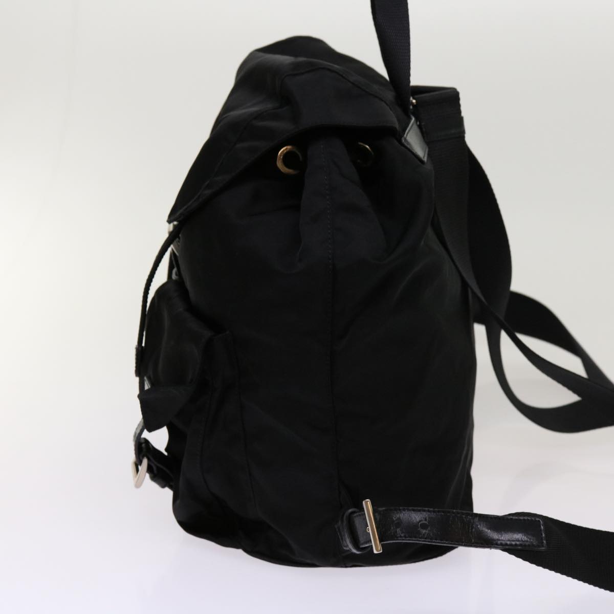 PRADA Backpack Nylon Black  tb1068
