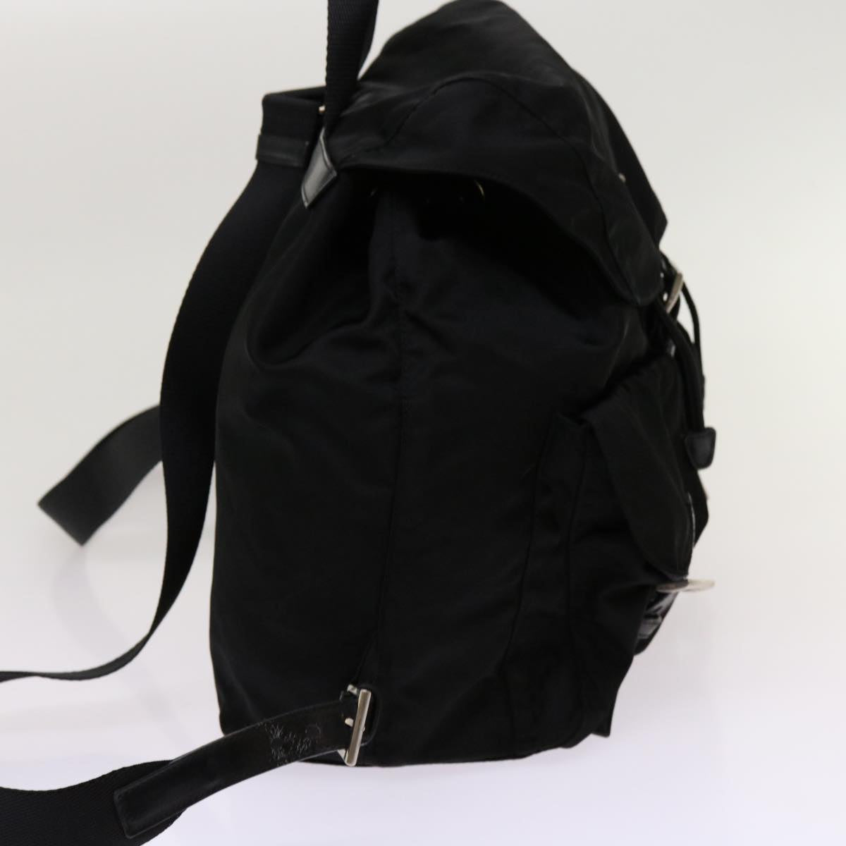 PRADA Backpack Nylon Black  tb1068