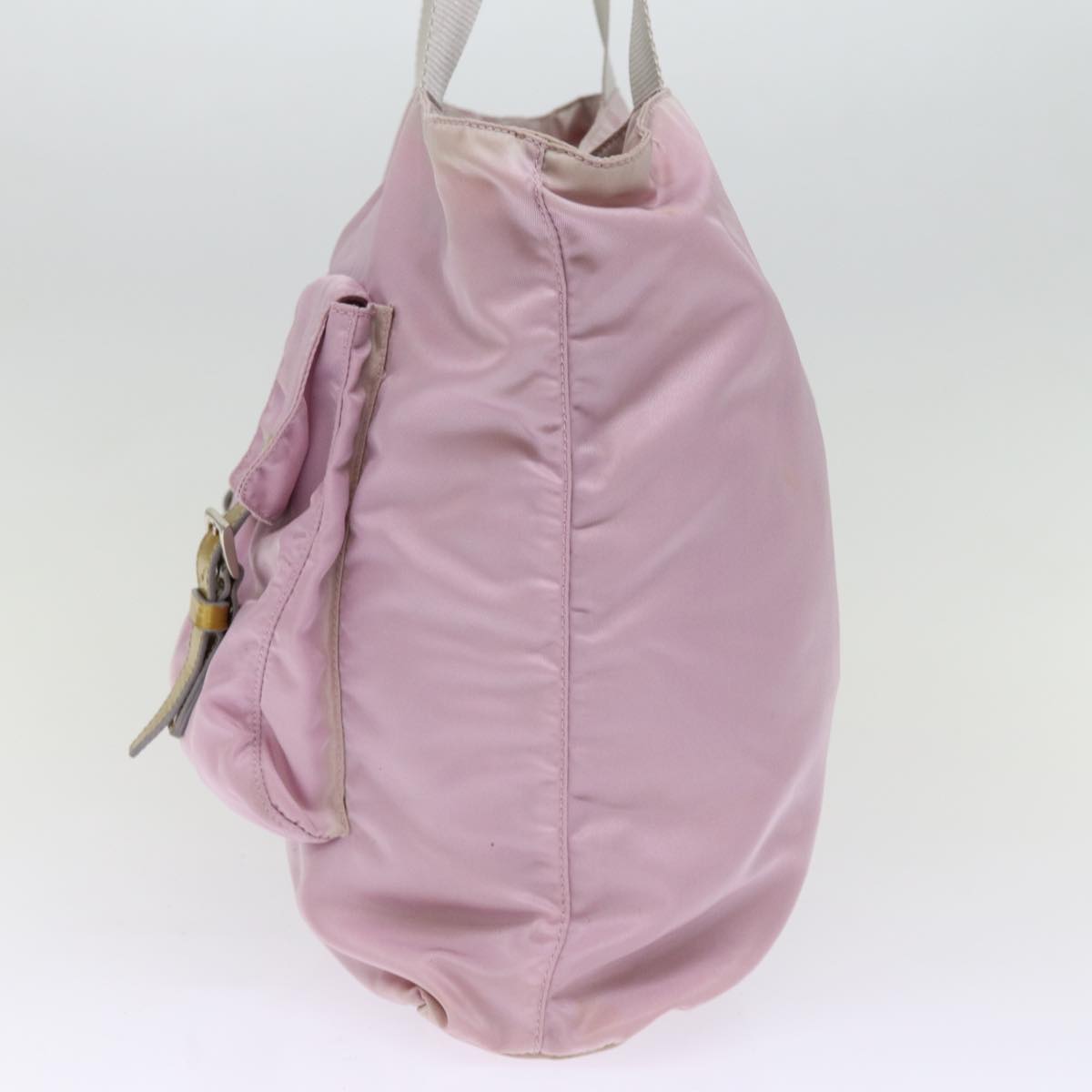 PRADA Tote Bag Nylon Pink tb1095