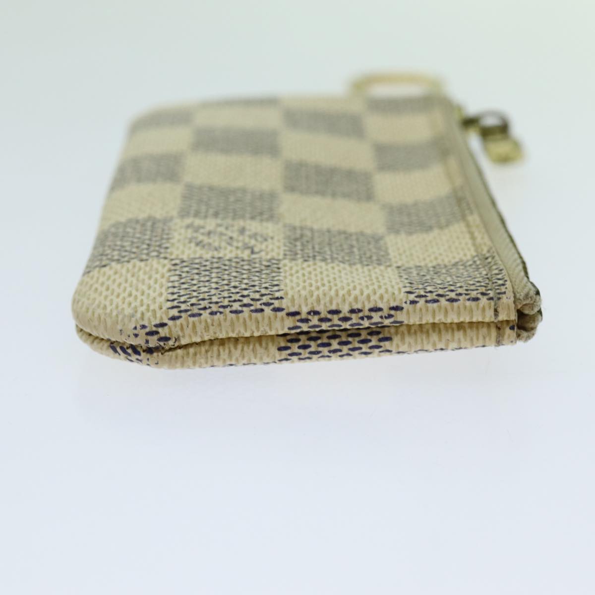 LOUIS VUITTON Damier Azur Pochette Cles Coin Purse N62659 LV th4773