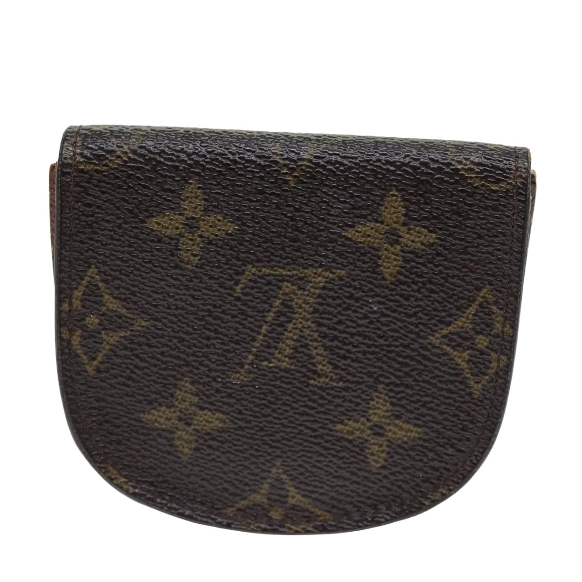 LOUIS VUITTON Monogram Porte Monnaie Guze Coin Purse M61970 LV th4895