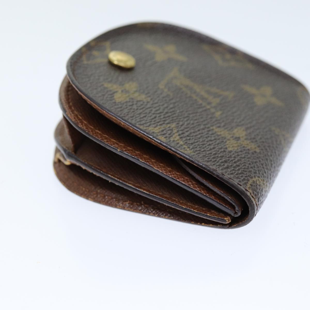 LOUIS VUITTON Monogram Porte Monnaie Guze Coin Purse M61970 LV th4895