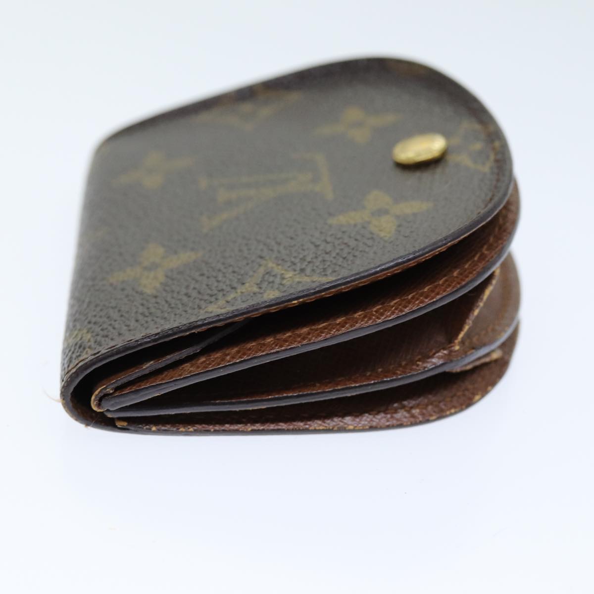 LOUIS VUITTON Monogram Porte Monnaie Guze Coin Purse M61970 LV th4895
