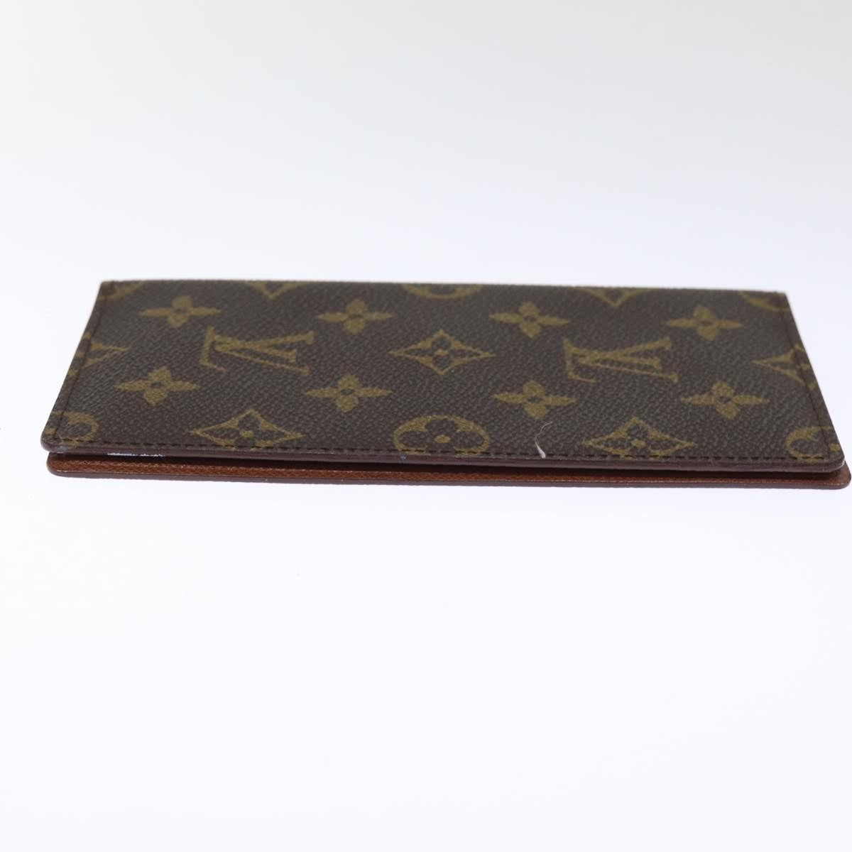 LOUIS VUITTON Monogram Agenda Poche Note Cover R20503 LV th4896