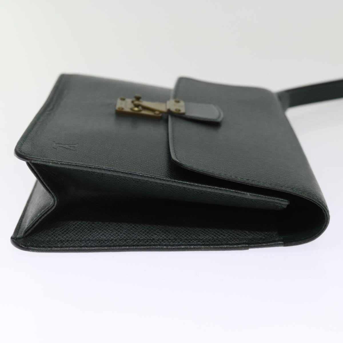 LOUIS VUITTON Taiga Pochette Kourad Clutch Bag Epicea M30194 LV th4902