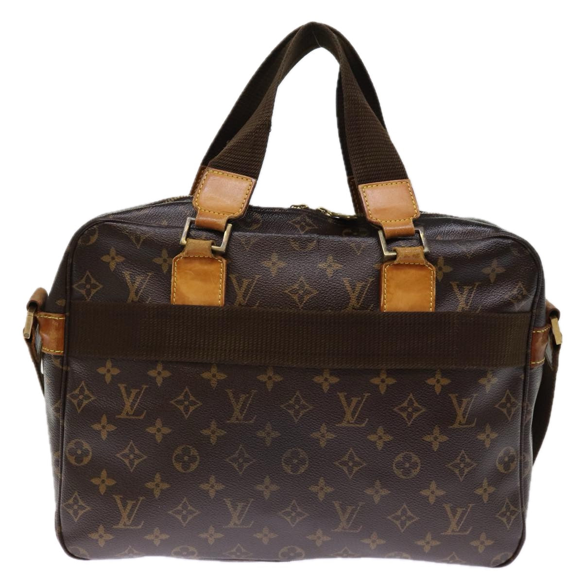 LOUIS VUITTON Monogram Sac Bosphore Hand Bag M40043 LV th4924
