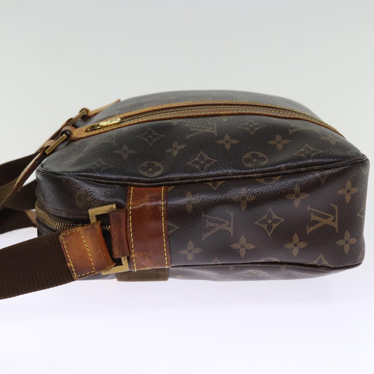 LOUIS VUITTON Monogram Sac Bosphore Hand Bag M40043 LV th4924