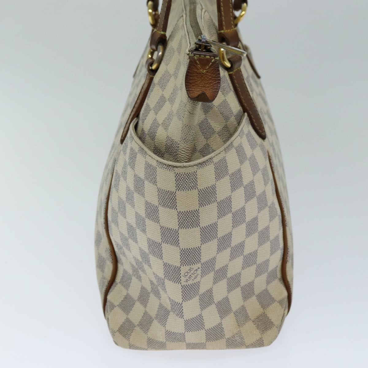 LOUIS VUITTON Damier Azur Totally MM Tote Bag N51262 LV th4930