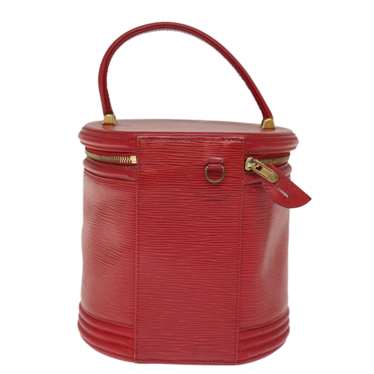 LOUIS VUITTON Epi Cannes Hand Bag Red M48037 LV th4931