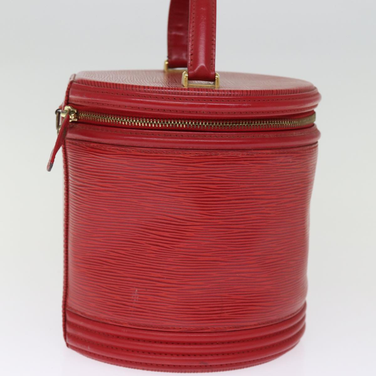 LOUIS VUITTON Epi Cannes Hand Bag Red M48037 LV th4931