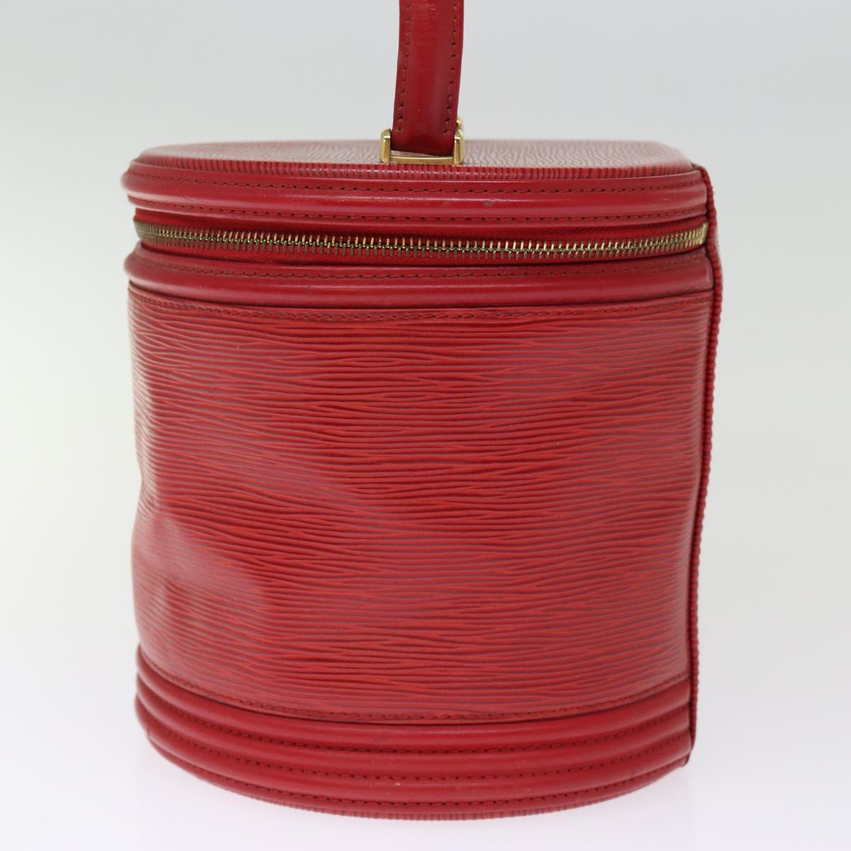 LOUIS VUITTON Epi Cannes Hand Bag Red M48037 LV th4931