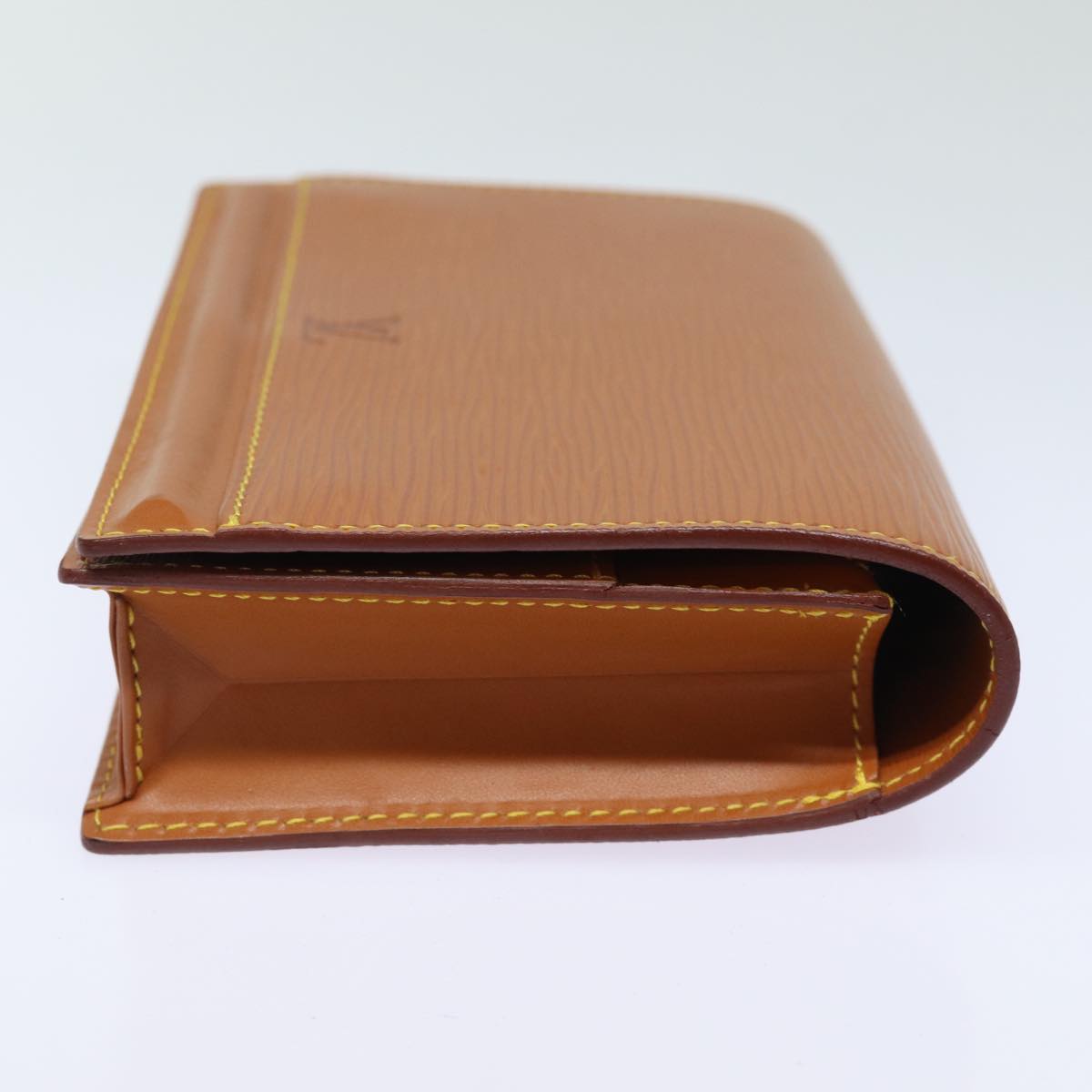 LOUIS VUITTON Epi Tilsitt Pouch Brown M52603 LV th5122