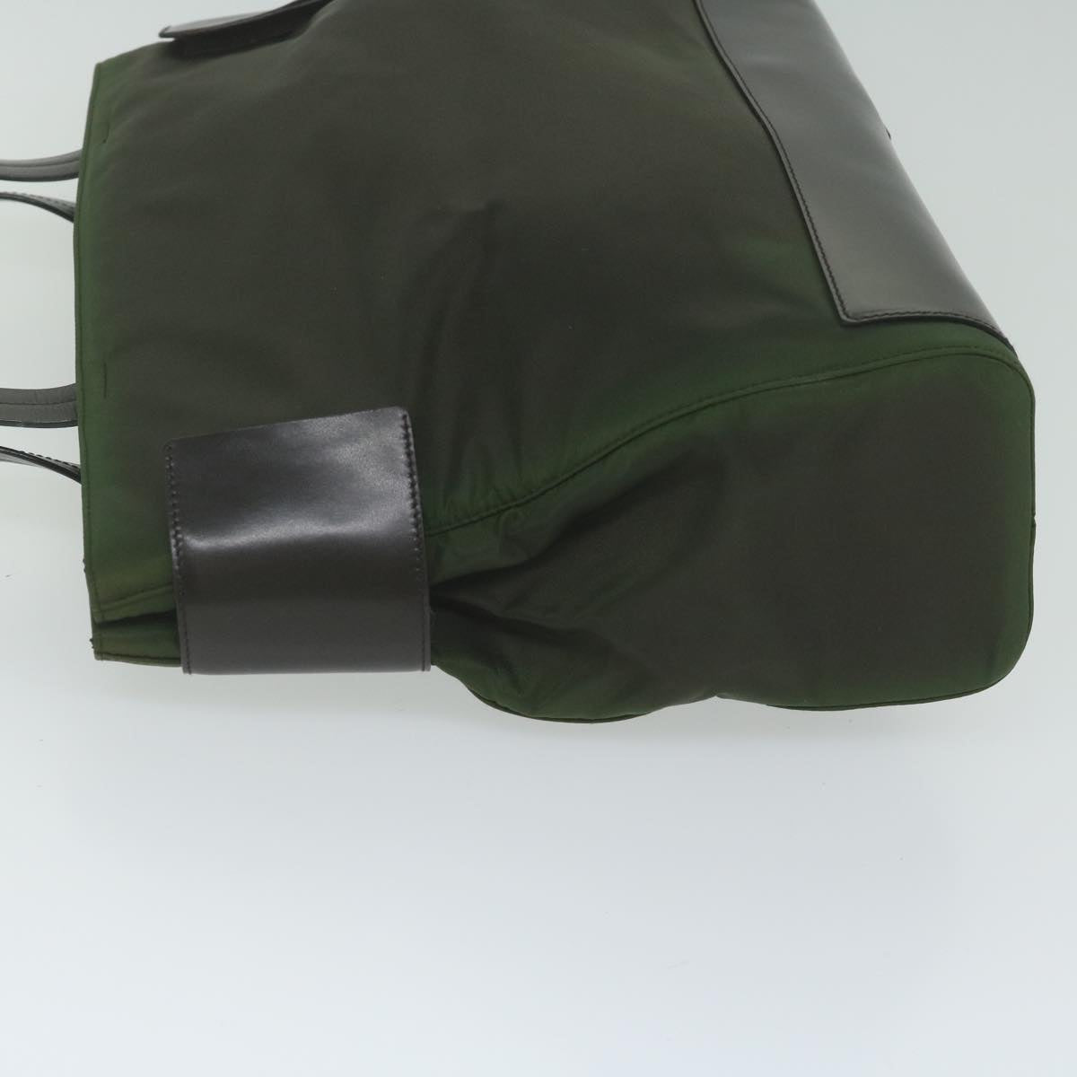 PRADA Tote Bag Nylon Green ti1418