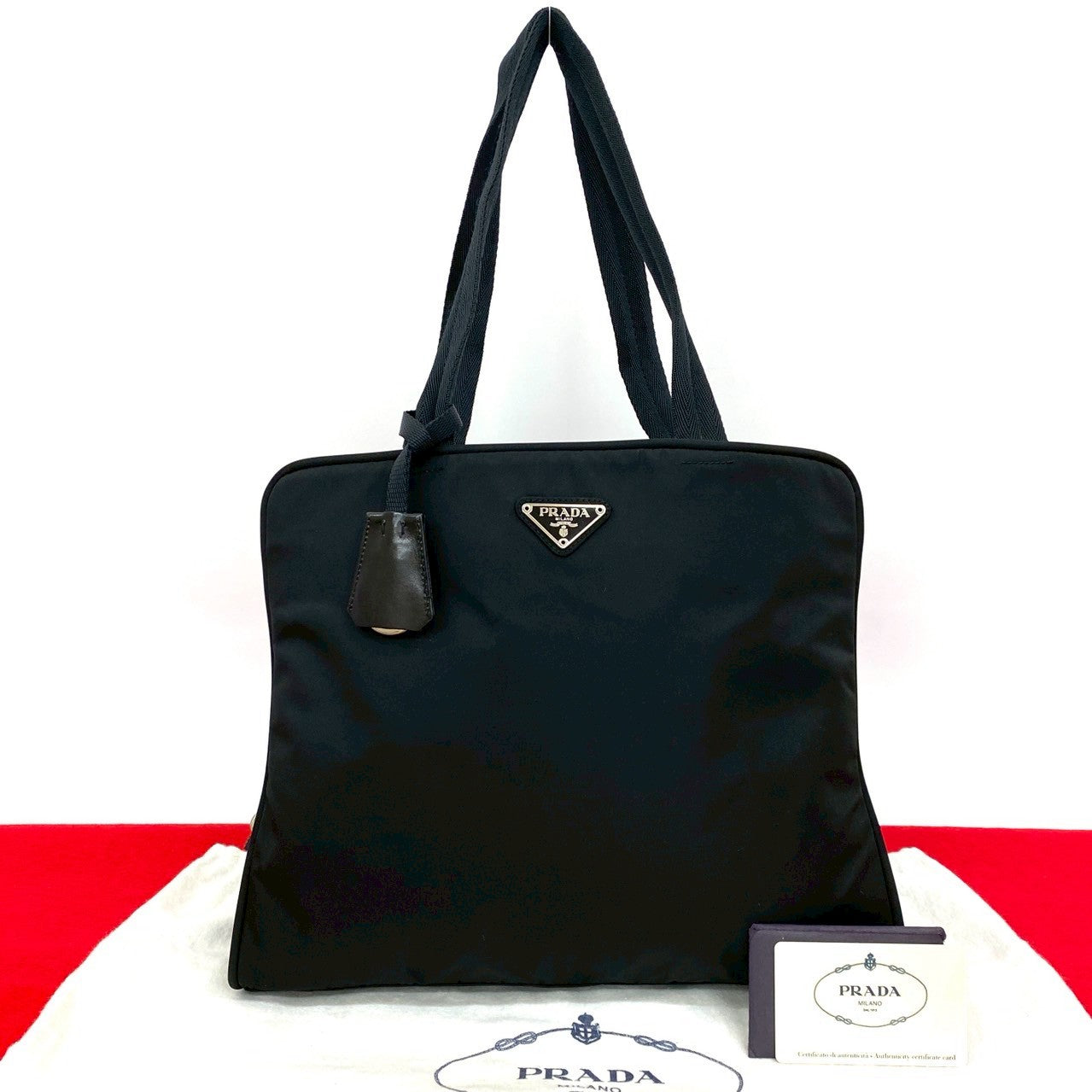 Prada Tessuto Nylon Tote Bag