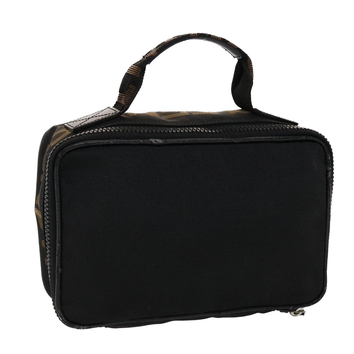 FENDI Hand Bag Nylon Black yb205