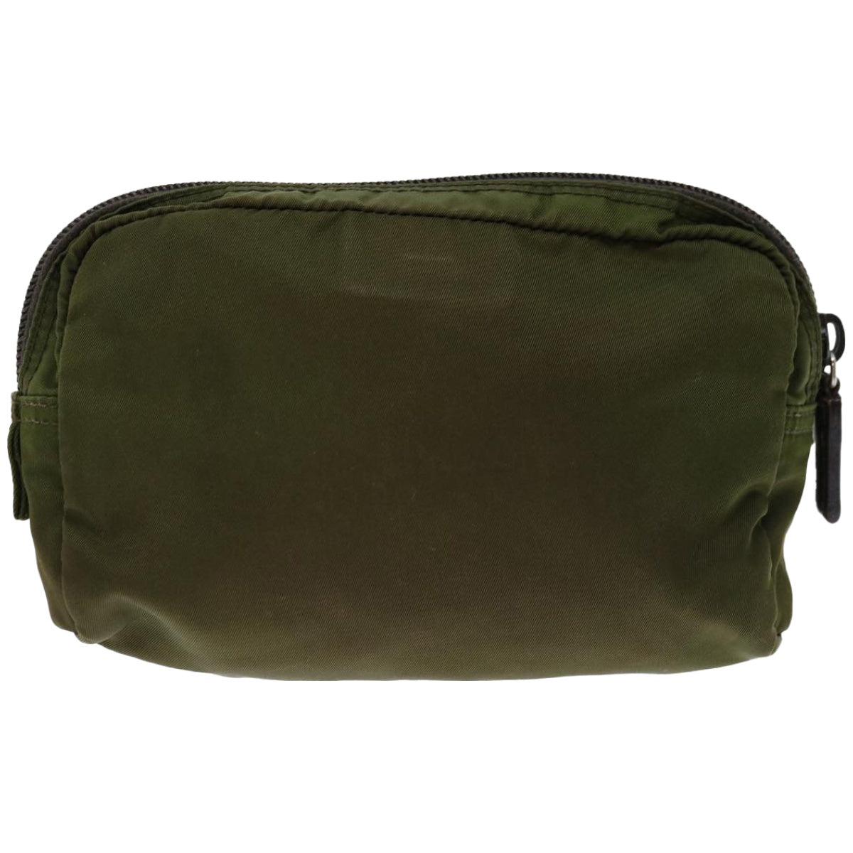 PRADA Pouch Nylon Khaki  yb522