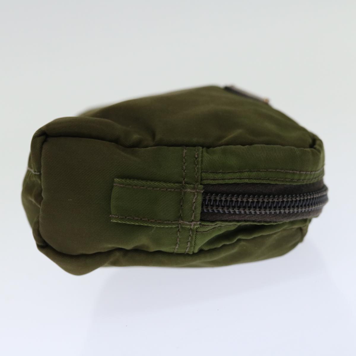 PRADA Pouch Nylon Khaki  yb522
